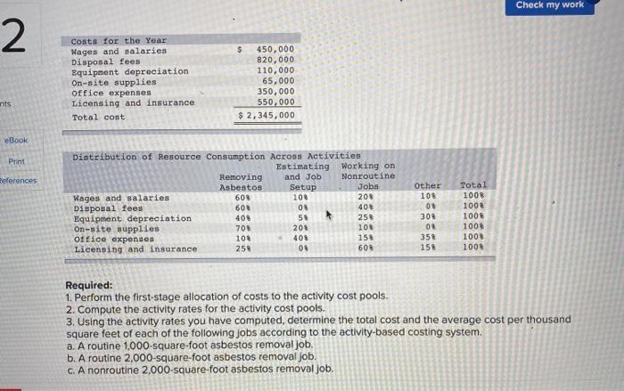 Help Submit Save & Exit Check my work 2 Book Print rences