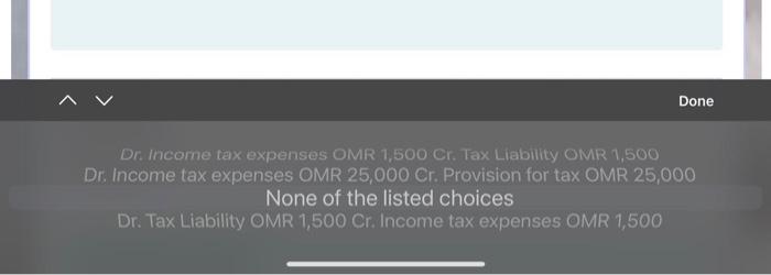 sales OMR 298,400 Gain from disposal of paint products OMR 26,400. Loss