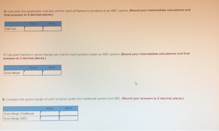 the Home and the Work Basic production information follows: Home $ 30