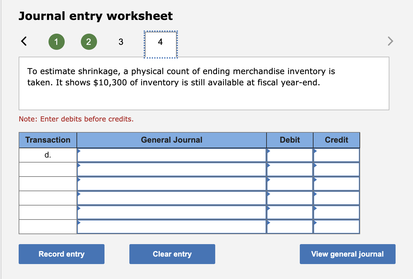 perpetual inventory system. It categorizes the following accounts as selling expenses: Depreciation
