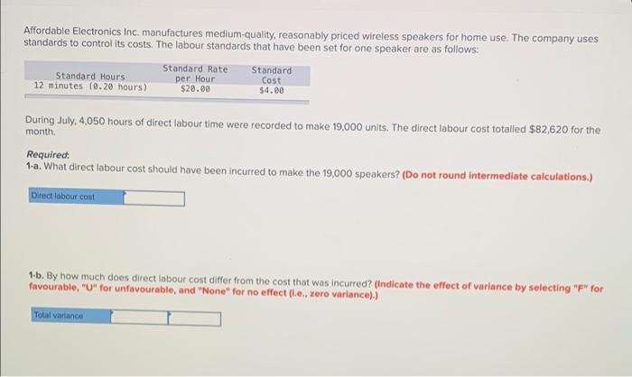 Clean-All spray cleaner are given below: Standard Quantity Standard Price Standard or