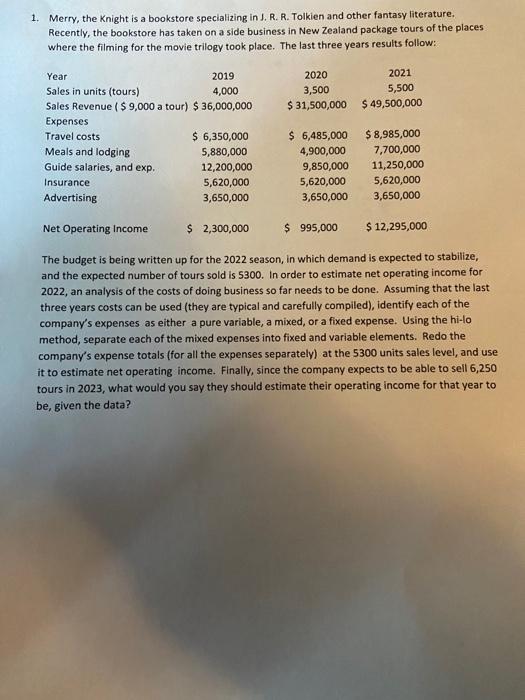 Please show proper steps to get the fixed portion. 1. Merry, the