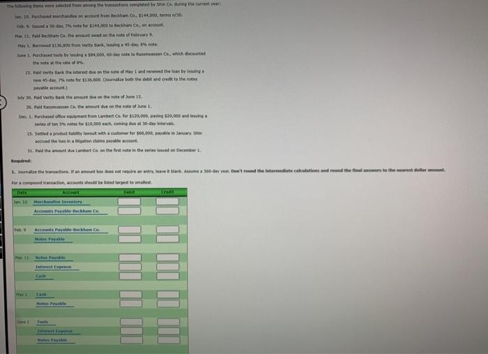  There were the transaction combed Shin doing the current van lun.