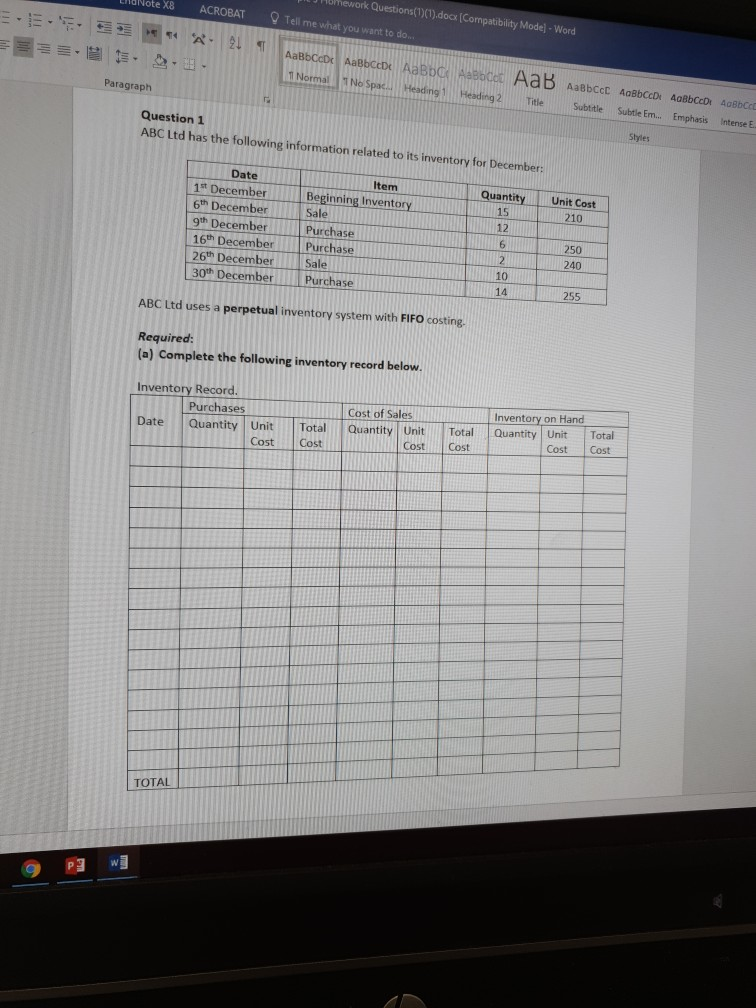 Review View EndNote X8 ACROBAT 9 Tell me what you want to