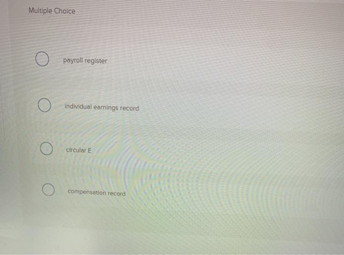 After payroll computations are made, the hours worked, rates, earnings, and deductions