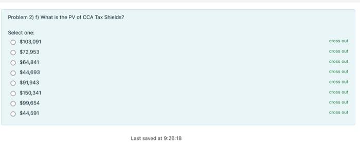 $650,000 (at t=0 ) and can be sold at the end of