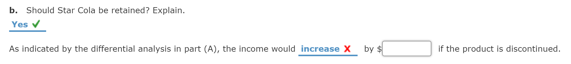 by product line for Crown Beverage Inc. indicated the following for King