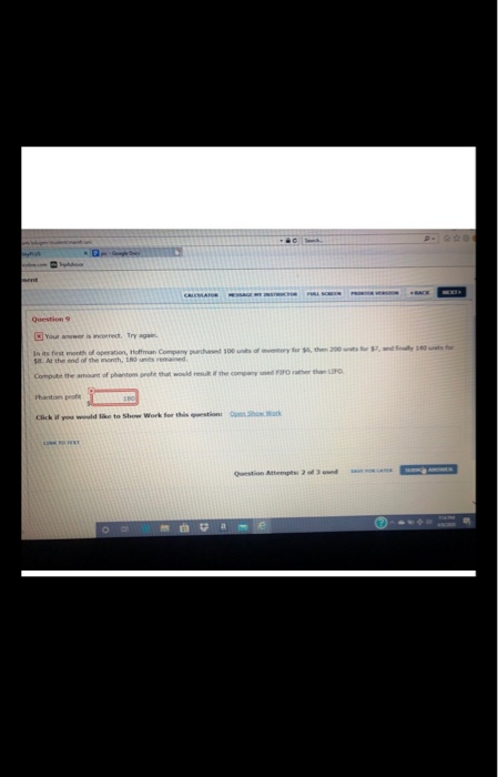  e d 100 for the is correct try In its first