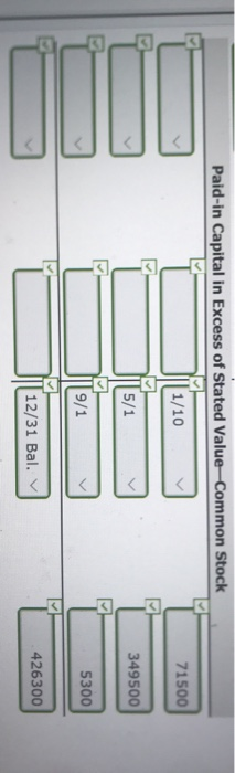 completed during the first year Jan 10 Issued 71,500 shares of common