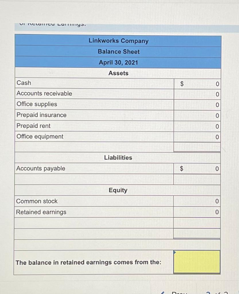entries for each transaction and identify the financial statement impact of each