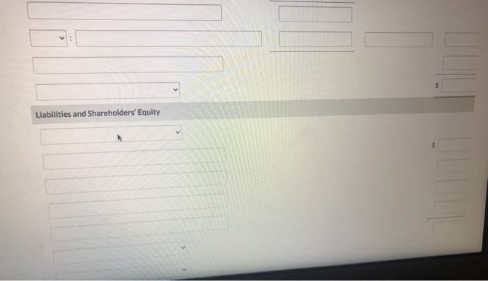assets Cash (net of bank overdraft of $35,000) Accounts receivable (net) Inventory