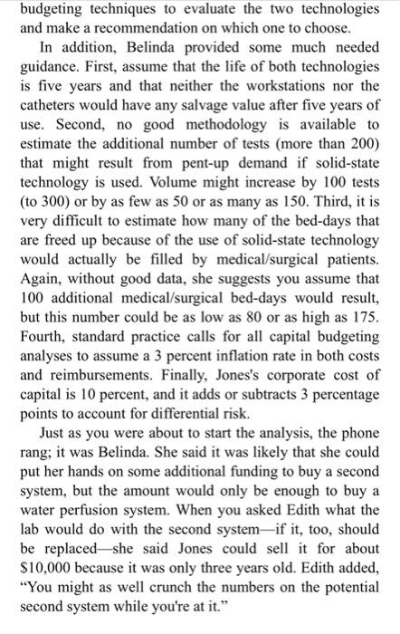 number of additional tests performed. To do this, assume that the number