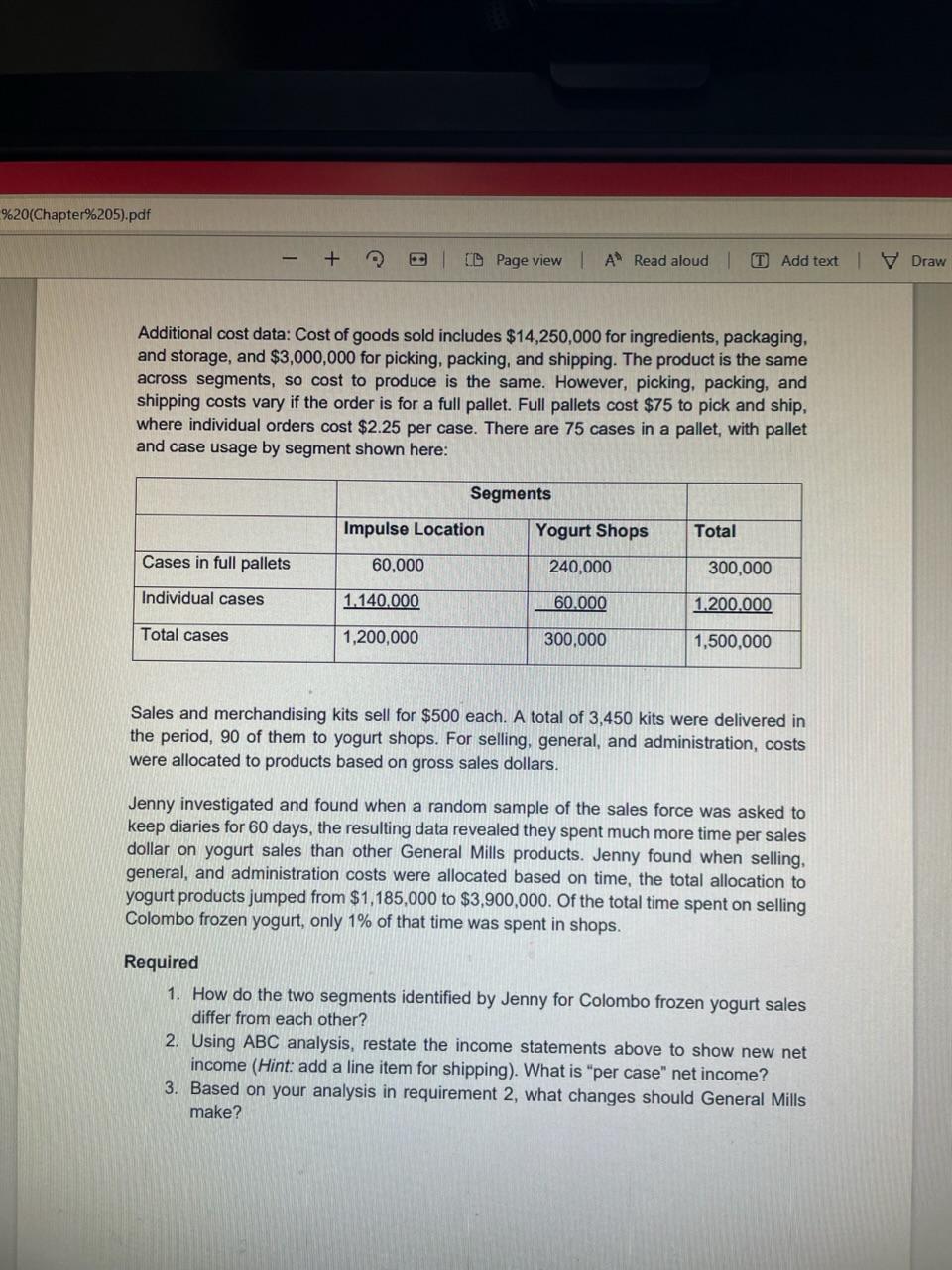 is in charge of marketing at General Mills. Jenny reports to Mark