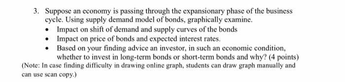  Please draw a supply and demand graph and write down the