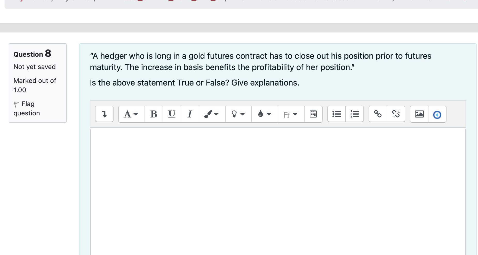 market has a return of 2%. Portfolio B is a better choice