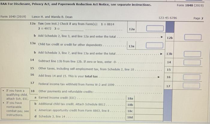 Bank certificate of deposit 2,500 Child support payments from John Allen 7,200