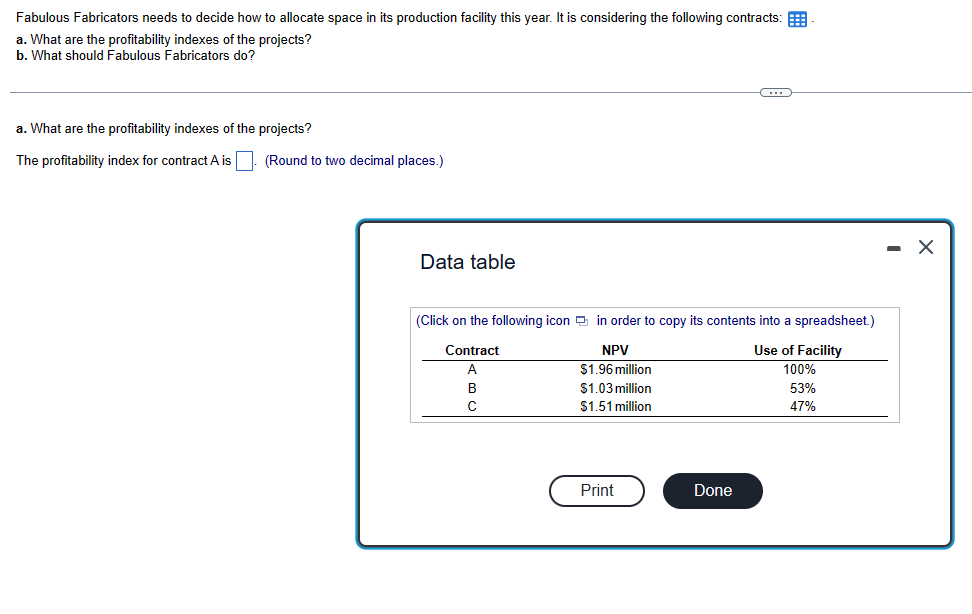  Data table (Click on the following icon in order to copy