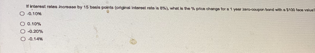 are currently 8.0%, while 6-year Treasury securities yield 7.75%. If the pure