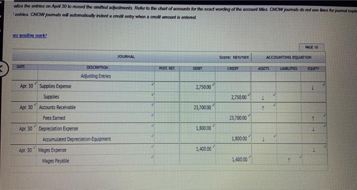 Journal Final Question Chart of Accounts Shelby Crawford General Ledger ASSETS REVENUE