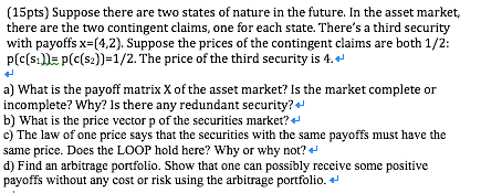  Please show all steps and details by using Excel. Thanks! (15pts)