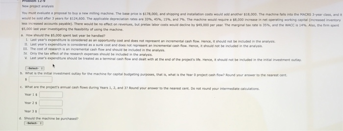  How should the $5,000 spent last year be handled? last year's
