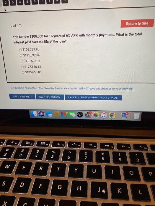 Site (1 of 10) What is the monthly payment on a 30-year