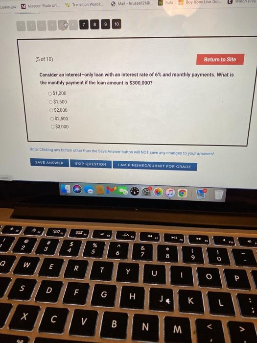 $1,967.76 $2.026.74 $2,086.59 $2,147.29 $2,208.81 Note: Clicking any button other than the