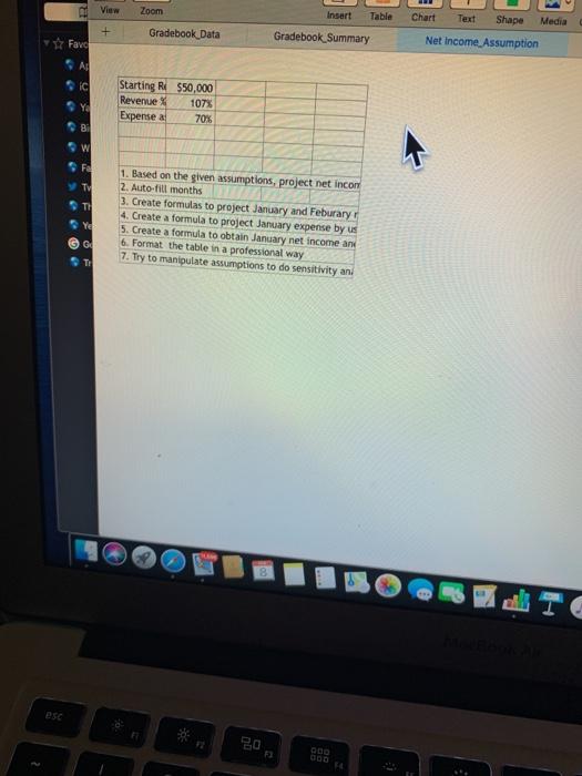 Share Window Help Lecturel Lab Gradebook NI Projection Hudson T Insert Tabia