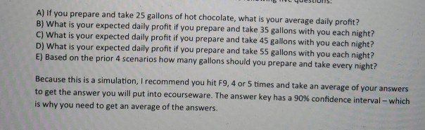 is the profit for 1 day of operations if you take 13