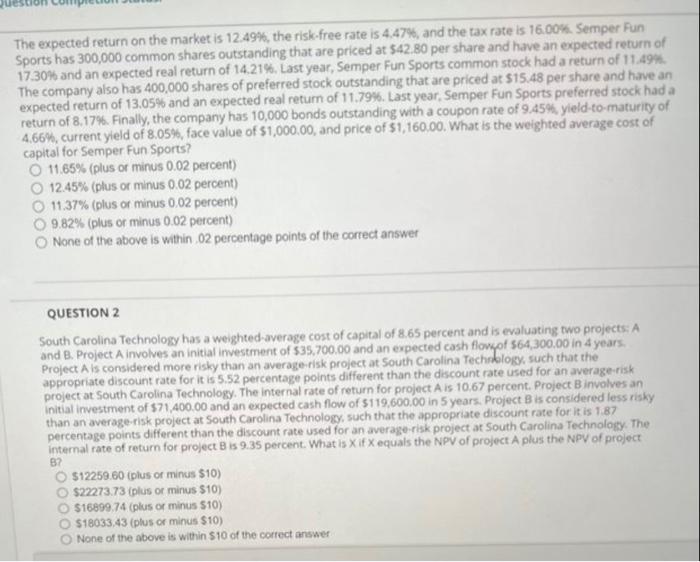 Please help with these two problems. Please do not use excel to