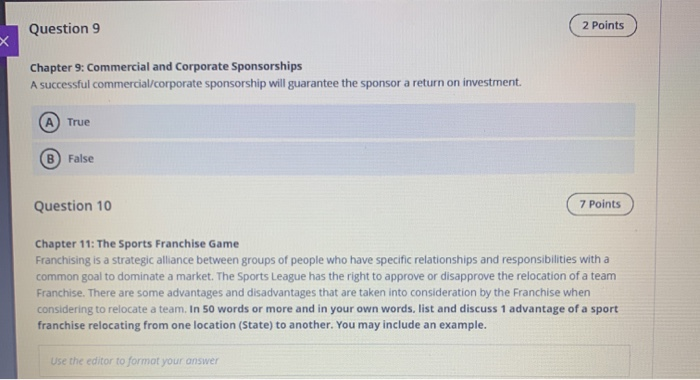 3 Points Chapter 5: Financial Accountability & Analysis There are five common