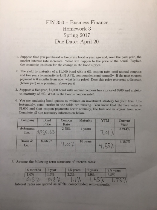  Hello, If you could check my work starting from question 5