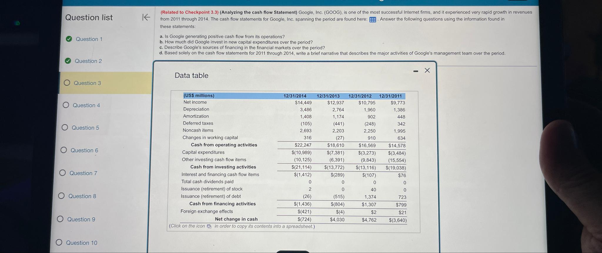 Question list ,K\ Question 1\ Question 2\ Question 3\ Question 4\
