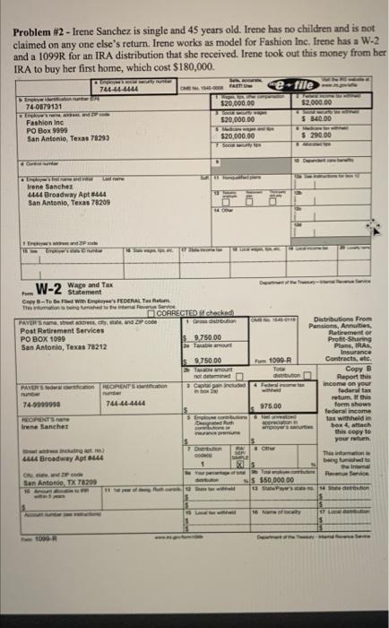 years old. James has no children and is not claimed on any