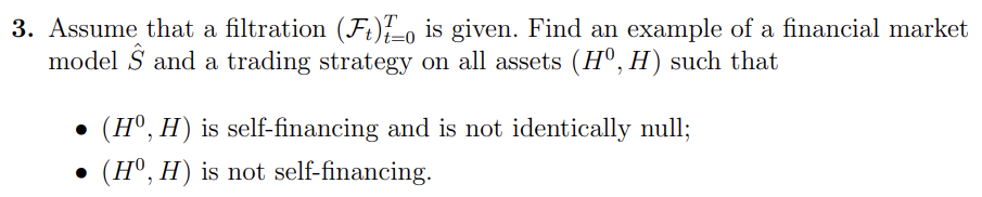  Throughout let (, F, P) be a given probability space Assume