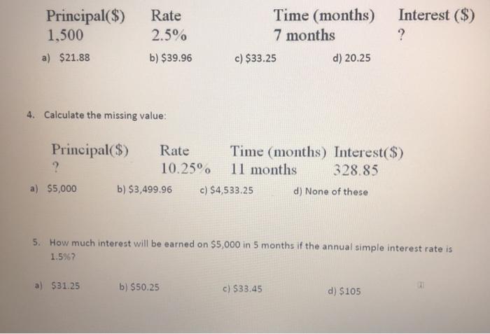 in one year or b) invest $200 and get back $50 in