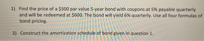  Question 2 Please show complete work. Thank you 1) Find the