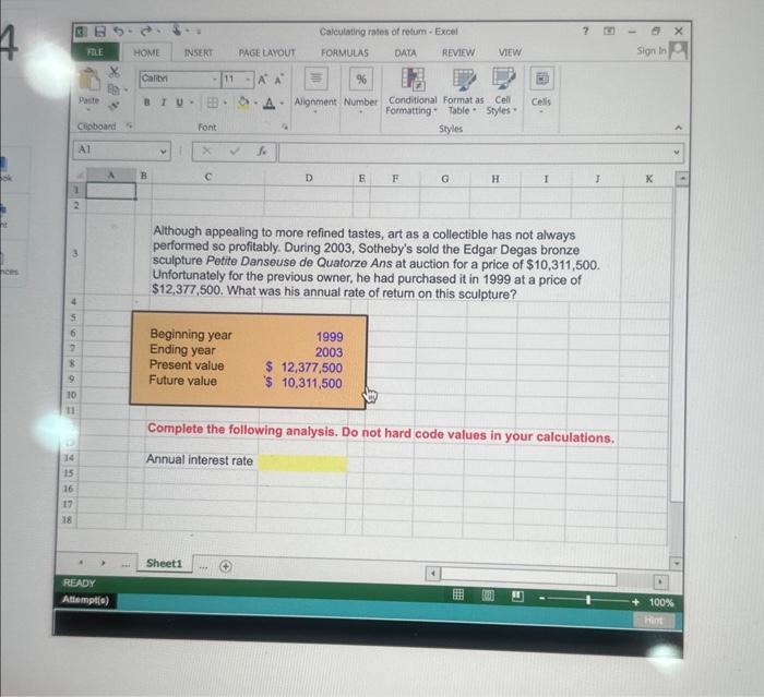 to more refined tastes, art as a collectible has not always performed