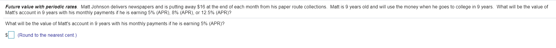 for a new front-end dirt loader. The bank is willing to loan