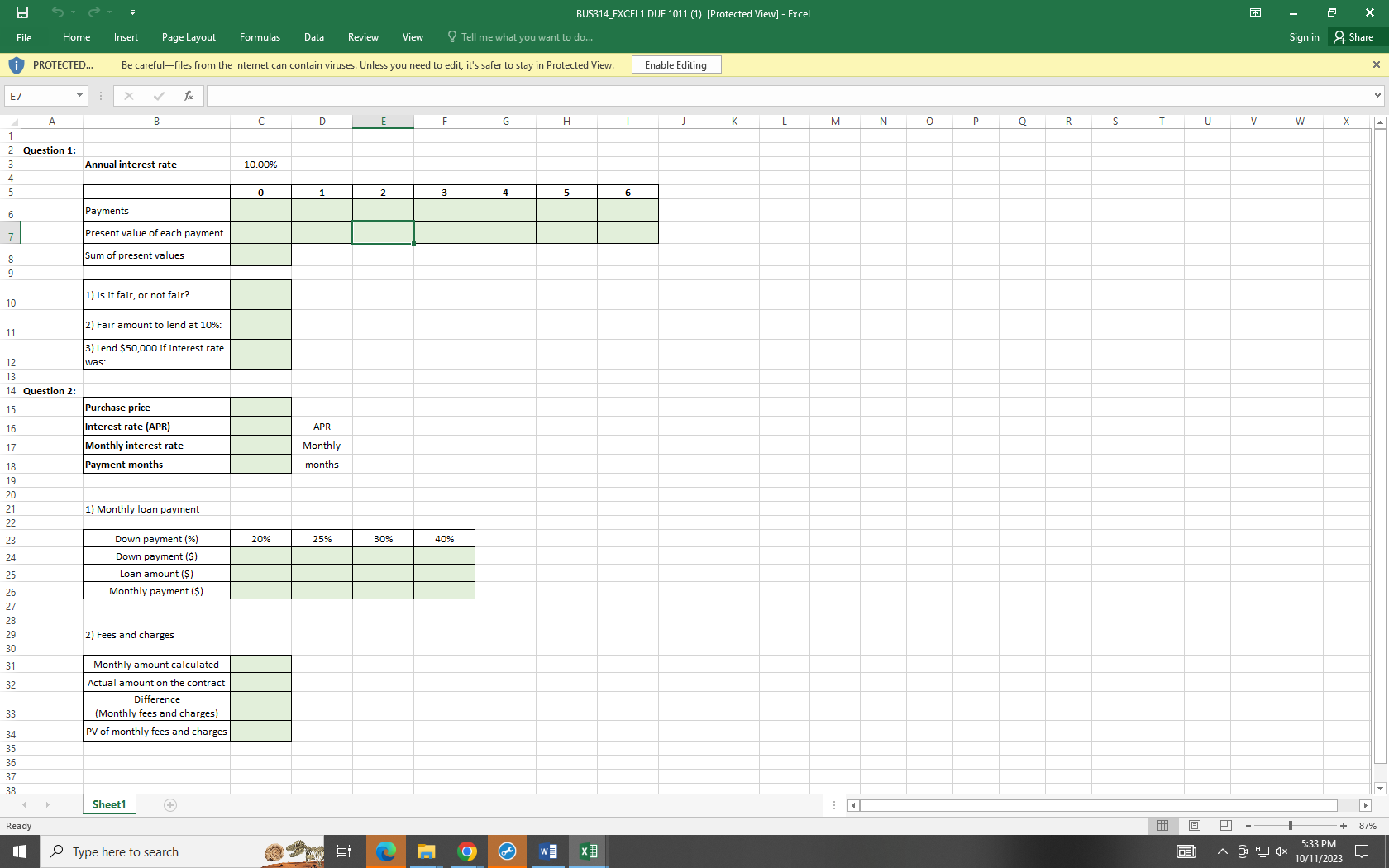 you with a proposal. She says, "I'm planning to open a coffee