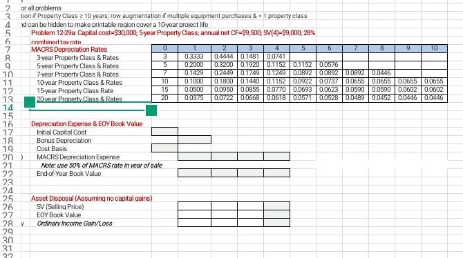 be hidden to make printable region cover a 10-year project life 0