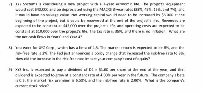 can you solve this in An easier way? help, please 7) XYZ