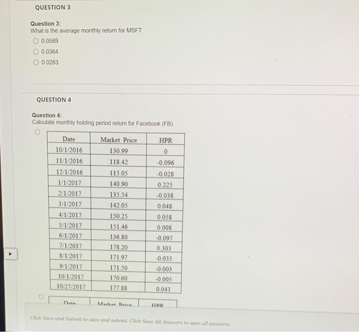 & 63.98 & 0.39 & 0.004331044 \\ \hline 3/1/2017 & 65.86 &