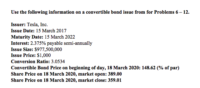What is the conversion value for this convertible bond at the