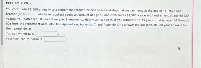  Appendix A Appendix C Appendix D Interest Factors for the Future