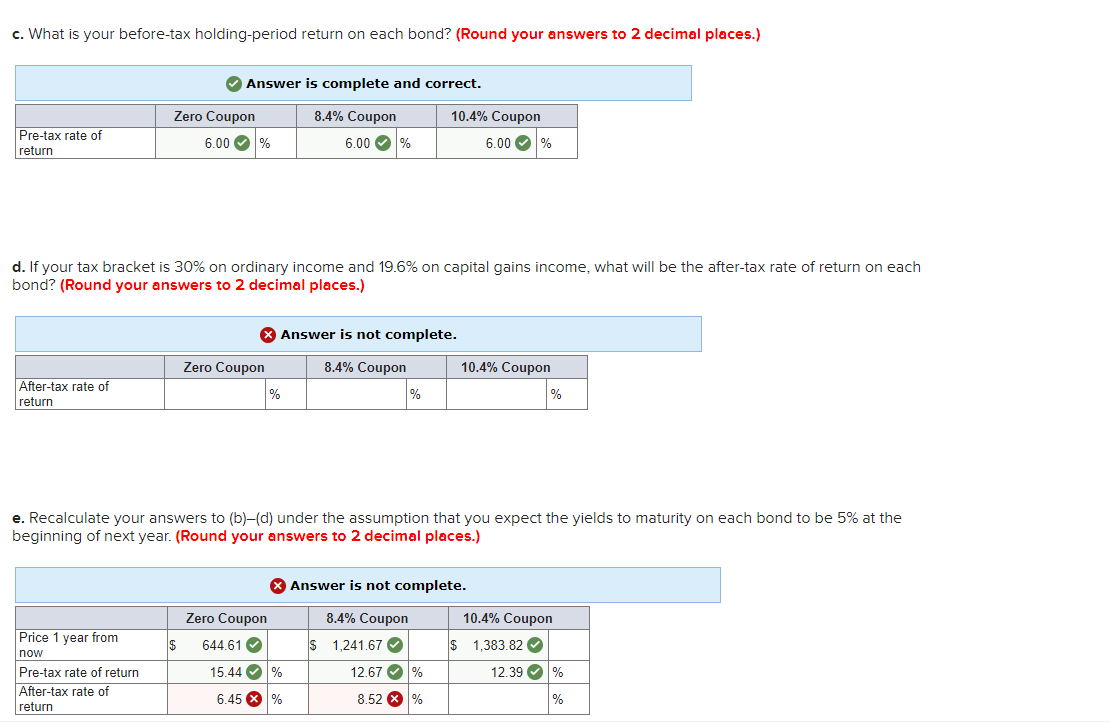 doing something wrong with the after tax income. Problem 14-10 Assume you