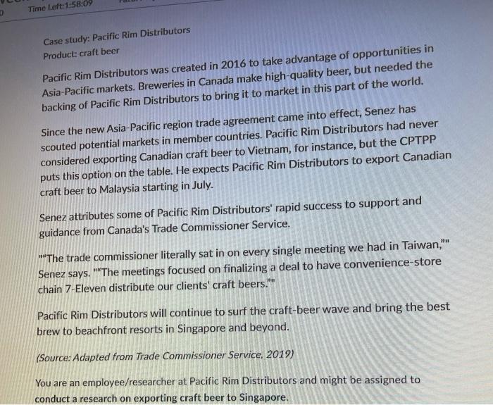 Read the case study and Answer the questions from the second page