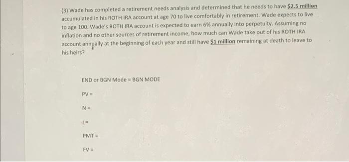 retires at age 65 . She expects to live until she's 100