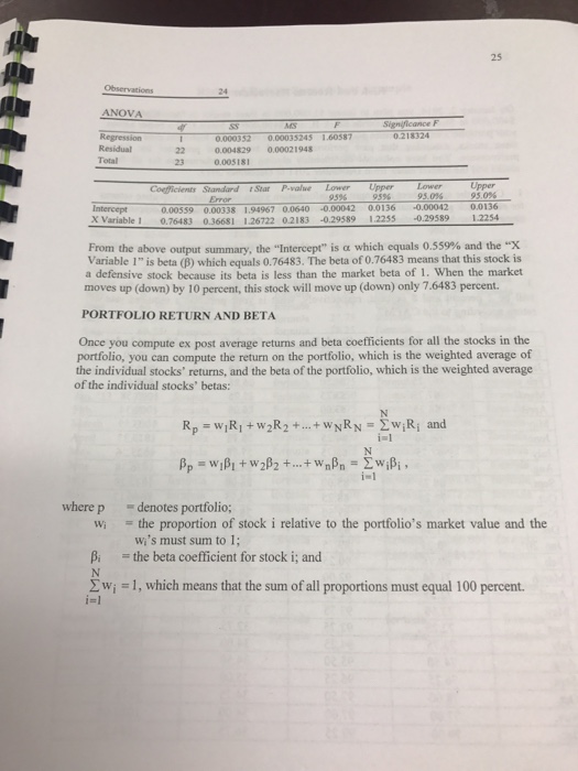 return on investment. This return can be measured is two ways; in