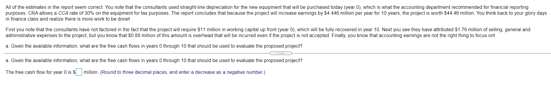 clear answers. Thank you Question 11 second part of the question You
